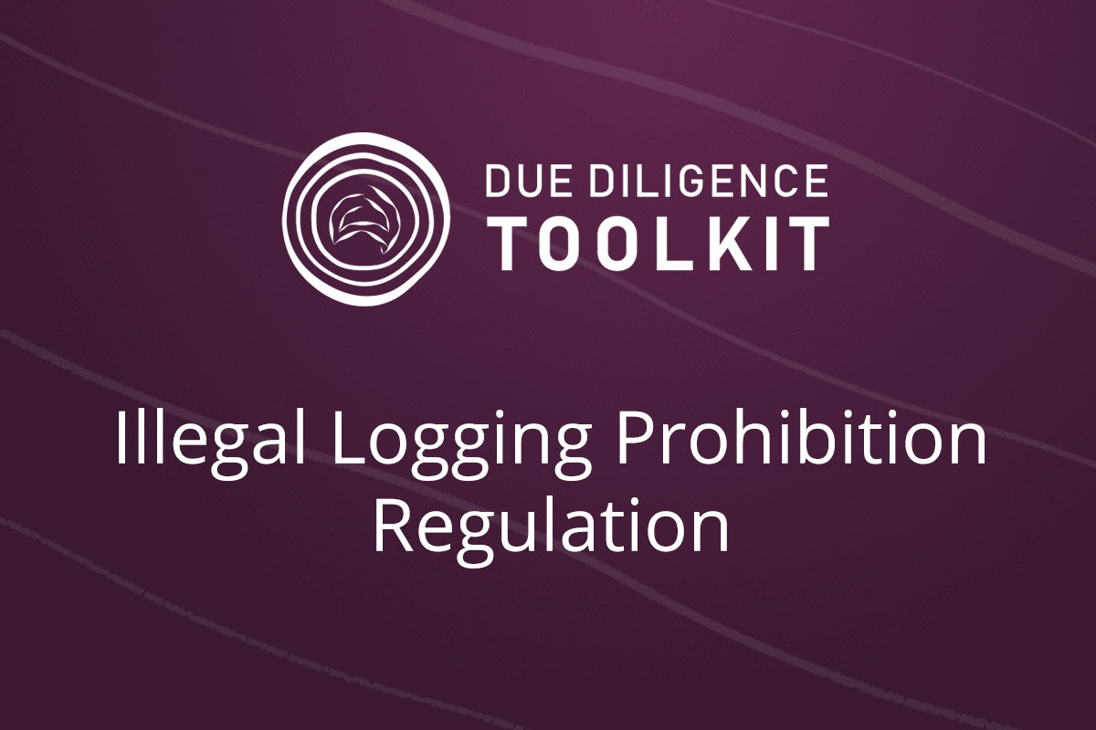 AFADDT - Illegal Logging Prohibition Regulation