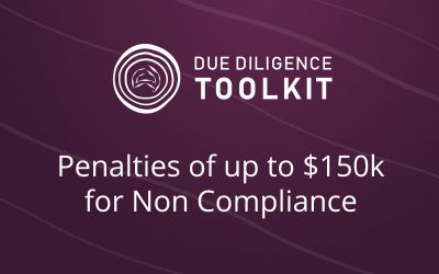 Penalties of up to $150,000 for Non Compliance