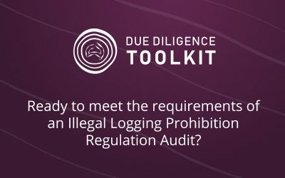 Ready to meet the requirements of an Illegal Logging Prohibition Regulation Audit?